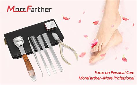 Morefarther Professional Pedicure Knife Kit Foot Care Tool