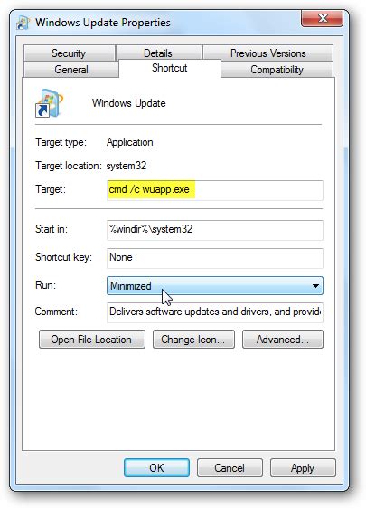 How To Pin Windows Update To The Taskbar In Windows 7