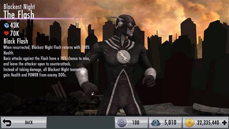 Injustice Gods Among Us Android And Ios Blackest Night The Flash Ebay