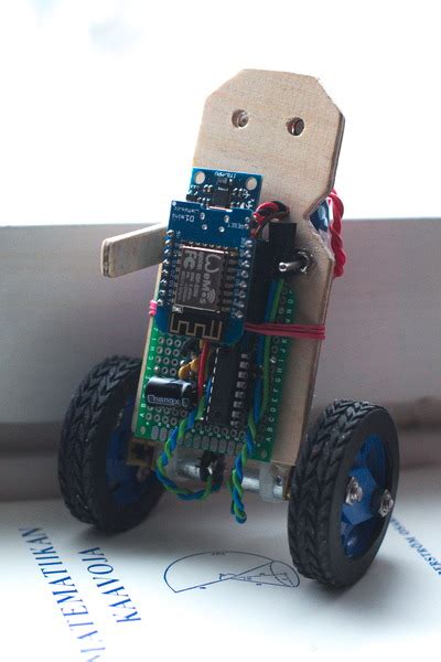 Espway A Segway Style Wifi Controlled Robot Built On Esp8266