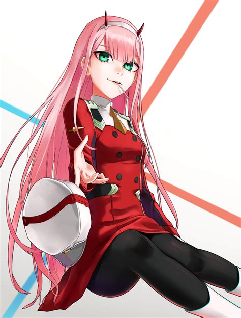 Free download high quality and widescreen resolutions desktop background images. Zero Two Aesthetic 1080X1080