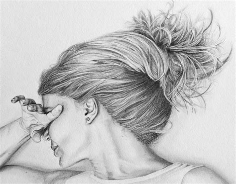 Camera Shy Graphite Pencil Drawing By Jacqui Belcher