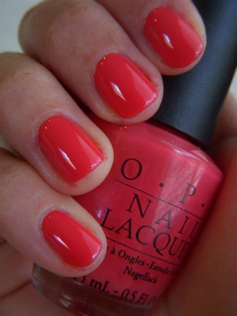 My Most Favorite Nail Color Ever Its The Perfect Coral Color Opi My