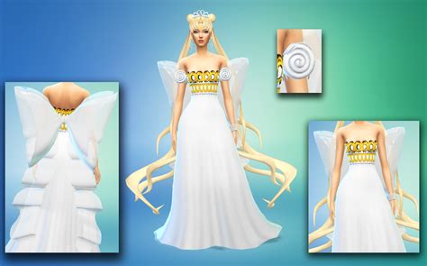 My Sims 4 Blog Neo Queen Serenity Set And Princess Serenity By