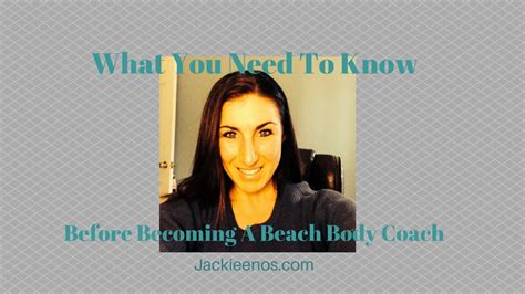 What You Need To Know To Be A Beach Body Coach YouTube