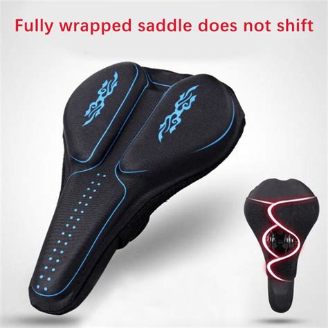 Soul Travel Bike Seat Cushion Cover Gel Bicycle Saddle Cover Cycling Soft Pad Cushion Steady