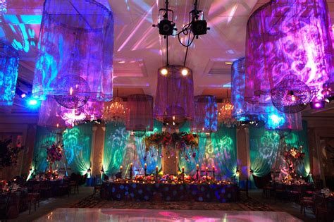 Colorful Ballroom Wedding In Chicago With Enchanted Forest Theme