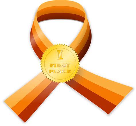 Ribbon Certificate Golden Free Vector Graphic On Pixabay