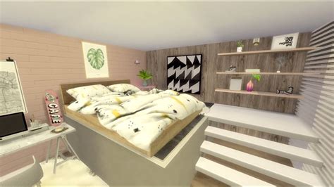 Sims 4 Cc Girly Bedroom Youtube