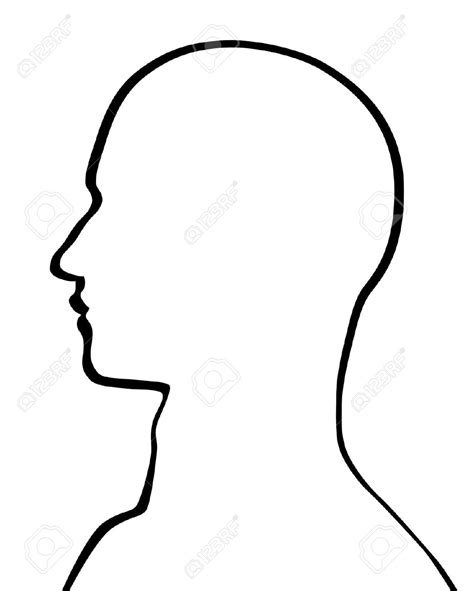 Human Face Outline Free Download On Clipartmag