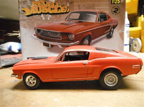 Mustang GT N Plastic Model Car Kit Scale Pictures By Mrlarry