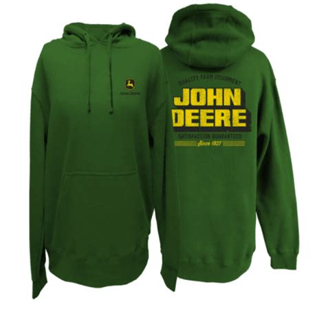 John Deere Quality Farm Equipment Hoodie Men Clothing