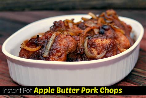 Apple butter is a mixture of apples and spices, very similar to applesauce and cinnamon applesauce, but a little sweeter, a little darker, and filled with. Instant Pot Apple Butter Pork Chops - Aunt Bee's Recipes