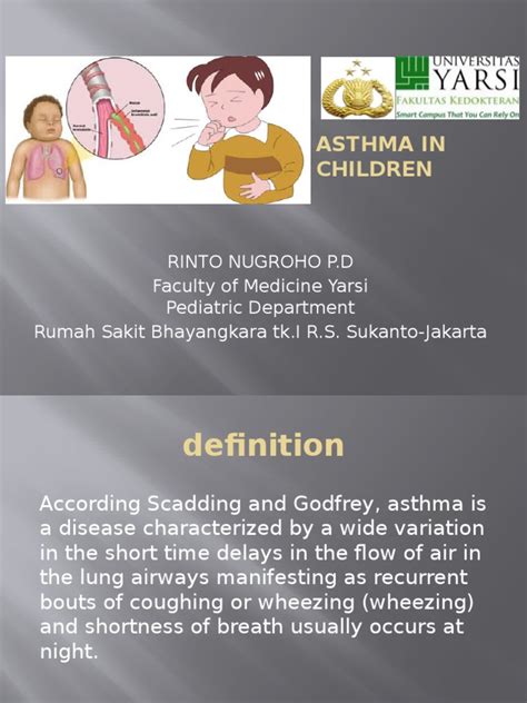 Asthma In Children Ppt 1 Asthma Clinical Medicine