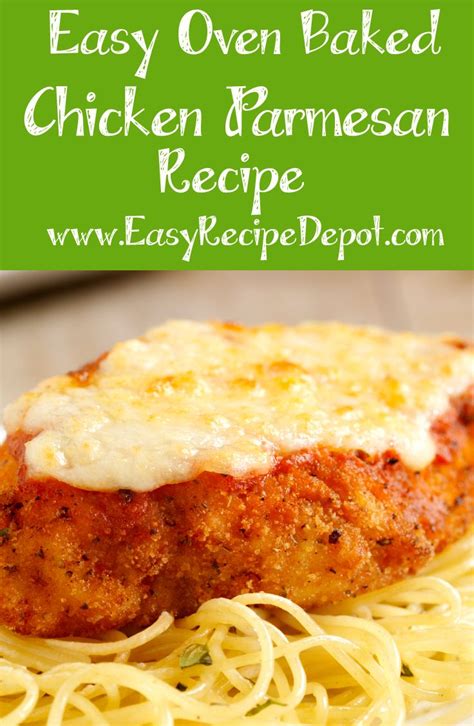 Spray the tops of the chicken with olive oil cooking spray and bake at 400ºf for 10 minutes. Easy Oven Baked Chicken Parmesan | Opskrift | Kylling ...