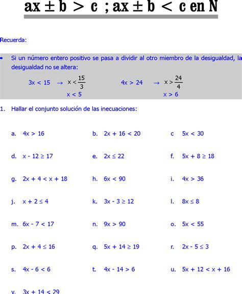 Ficha De Ecuaciones Para Quinto De Primaria Images And Photos Finder Images