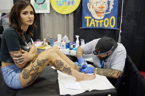 This guide goes over how to prepare for a tattoo session. Tattoo convention draws inked bodies as living art | The Milwaukee Independent