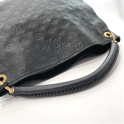 Louis Vuitton Tote Bag M41066 Artsy Mm Monogram Empreinte Black Women