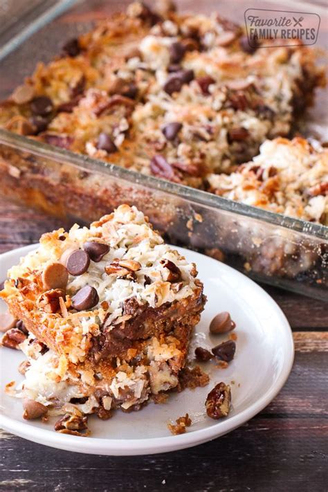 Best 7 layer pudding dessert from dessert 7 layer dip pdxfoodlove. Seven Layer Cookie Bars | Favorite Family Recipes ...
