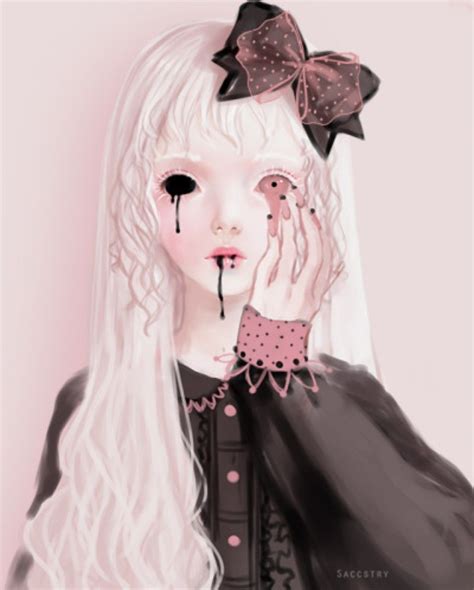 Saccstry Yami Kawaii Kawaii Art Arte Horror Horror Art Arte Lowbrow