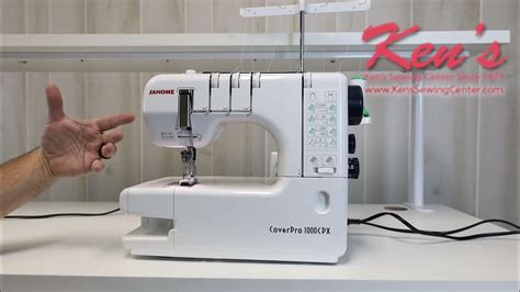 Janome Coverpro 1000cpx Coverstitch Only Machine Youtube