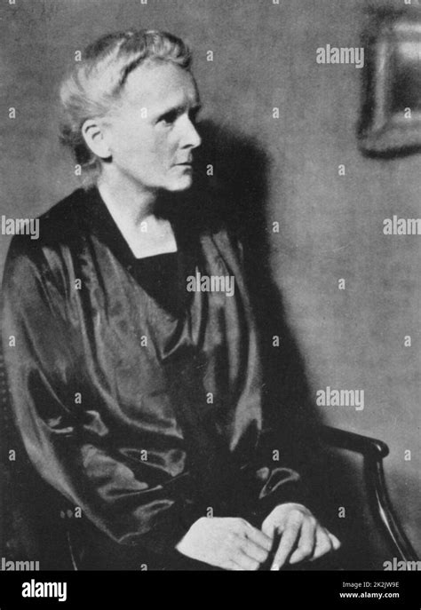 Marie Curie 1867 1934 Polish Born French Physicist In 1929 Hi Res Stock