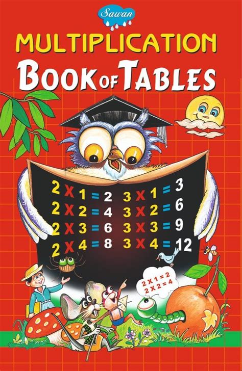 Multiplication Book Of Tables For School Size 30 X 30 X 3 Cm At Rs