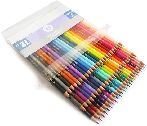 Colored Pencils By Artists Loft 72 Count Amazonca Office Products