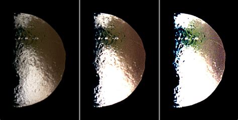 Saturns Yin Yang Moon Iapetus Universe Today