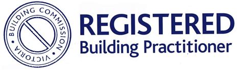 Registered Building Practitioner Logo Brooker Builders Bairnsdale