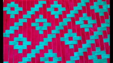 Easy Paper Weaving Patterns