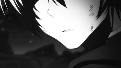 Black And White Eerie And Smile Image Anime Boy Cool