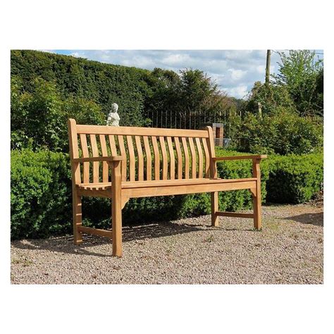 Teak Garden Bench Outdoor Furniture Holloways