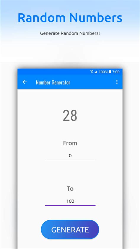Random Number Generator App For Pc Random Number Generator On
