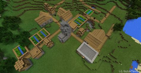 The Best Village With Diamonds Seed X Minecraft Pe Seed Minecraft Hub