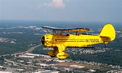 Biplane Or Helicopter Ride Biplane Rides Over Atlanta Groupon