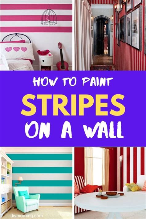 18 Awesome Striped Wall Design Ideas Ways To Paint Stripes On A Wall