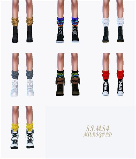 Sims 4 Socks Marigold