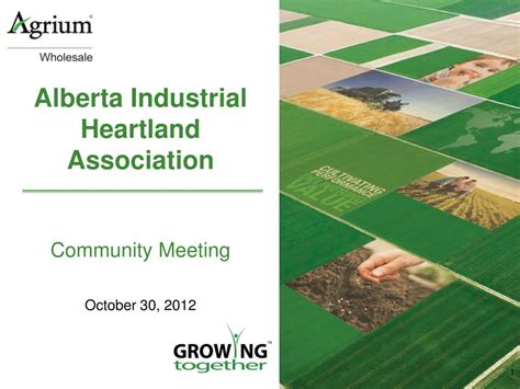 Ppt Alberta Industrial Heartland Association Powerpoint Presentation