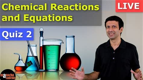 Chemical Reactions And Equations Quiz Youtube