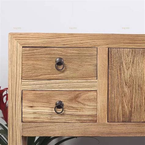 This item is special order and ships directly from the vendor. Vintage Furniture Reclaimed Elm Wood Cabinet
