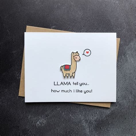 We did not find results for: LLAMA tell you... How much I like You handmade Greeting | Etsy in 2020 | Greeting cards handmade ...