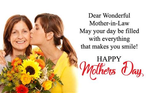 Best Happy Mothers Day Wishes For Mother In Law From Daughter In Law With Quotes Greetings