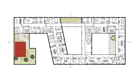 Psychiatric Hospital Floor Plan Floorplansclick