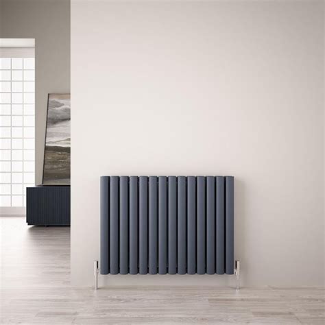 Revive Air Anthracite Aluminum Horizontal Double Panel Designer