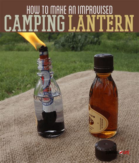 Camping Lantern Diy How To Make An Improvised Camping Lantern