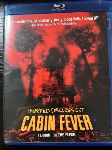 cabin fever blu ray 2003 31398101444 ebay