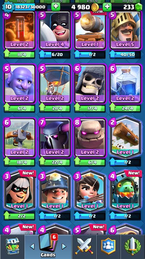 Clash Royale All Cards Images - Selling - Android - Level 10 - Clash Royale Lvl 10 || 11 Legendary Card