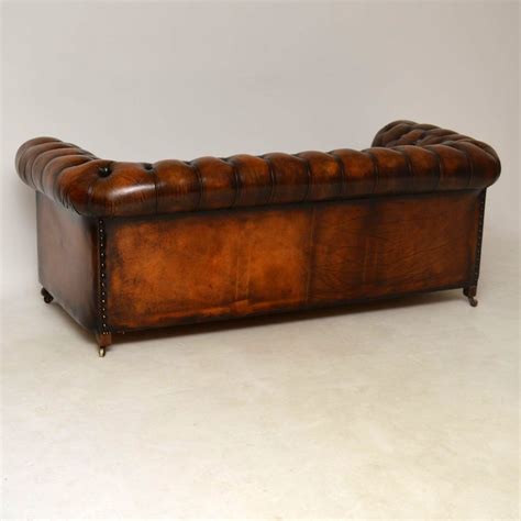 Check spelling or type a new query. Antique Deep Buttoned Leather Chesterfield Sofa ...
