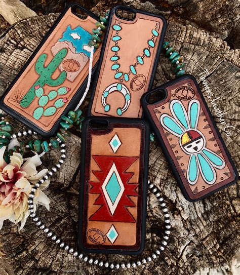 Iphone Cases By Timmons Leather Co Hand Tooled Leather Leather